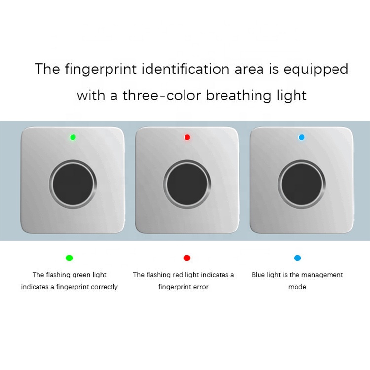 Battery Smart Cabinet Electronic Fingerprint Lock 