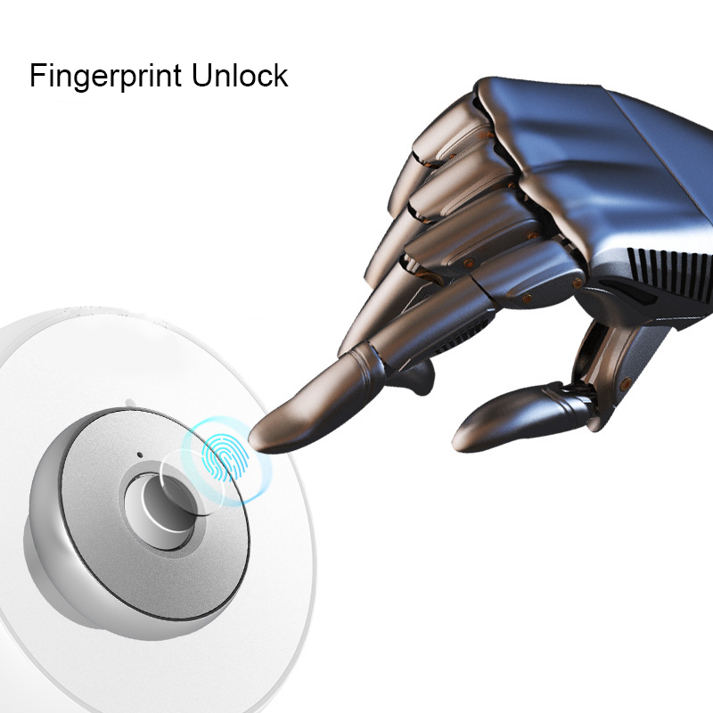 Modern Biometric Keyless Fingerprint Smart Lock Cabinet Drawer Lock USB Rechargeable Electric Lock