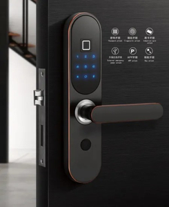 Safe Electric Digital Fingerprint Combination Handle Hotel Smart Door Lock