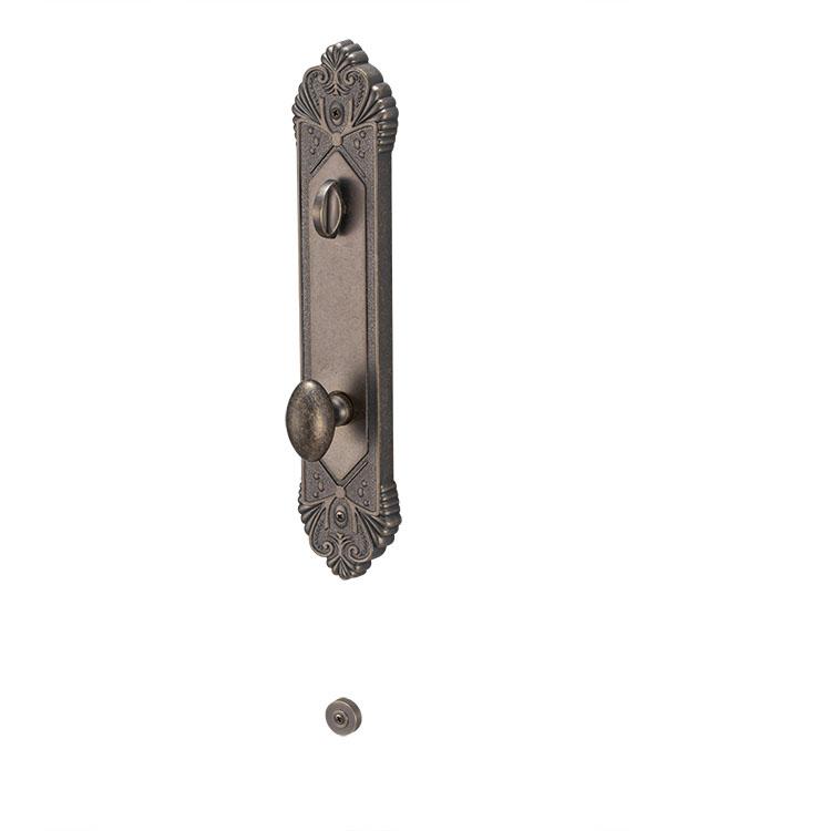 New American High Quality Modern Copper Zinc Alloy Tubular Lever Lockset Grip Handle Main Door Handle Lock Mortise Door Lock