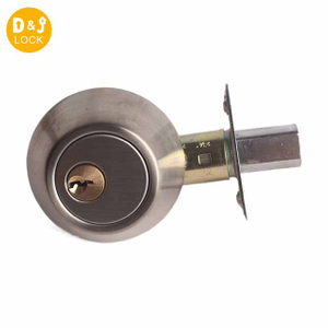 Single Cylinder Key-knob Round Deadbolt Door Lock