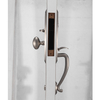 Stain Nickel Zinc Alloy Classical Ltaly Entry Door Locks with Plate for Wooden Doors