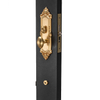  Yellow Lever Door Handle Euro Profile Mortise Lock Double Open Cylinder Door Handleset Lock Computer Key