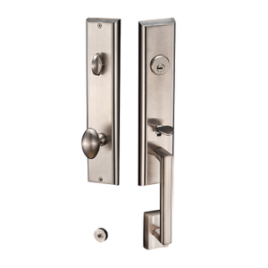 China Solid Zinc Alloy Handle Lock Mortise Door Handle Lock Set 