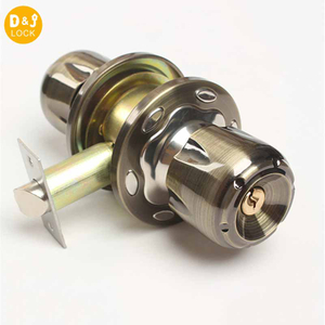 Factory Wholesales SS Security Entrance Tubular Door Knob Lock