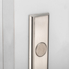 Satin Nickel Zinc Alloy Fireproof Certified Wood Door Entry Exterior Door Lock With Dummy Lock 