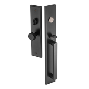 ORBH Solid Zinc Alloy Exterior Door Handles And Best Locks for Wooden Front Door