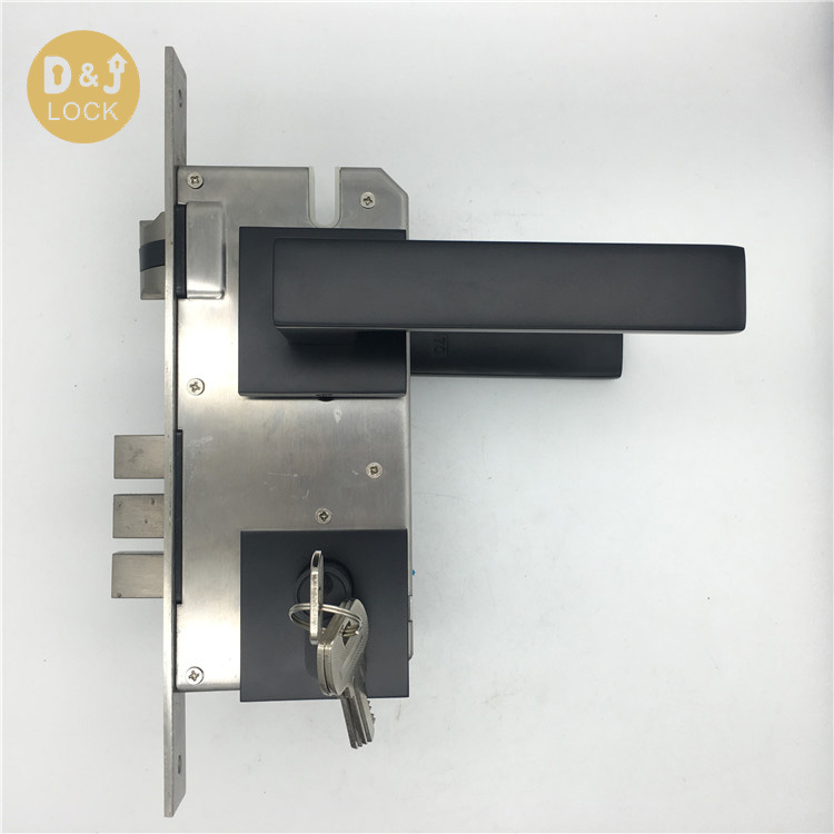 Black Factory Directly Supply Security Door Locks Best Quality Door Handle Lock Cylinder