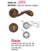 Zinc Alloy Bathroom Hardware Best Interior Door Security Locks