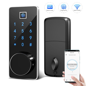 Electronic WiFi Control Tuya Lock Biometric Fingerprint Smart Deadbolt Gate Lock
