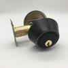 Black Zinc Alloy High Quality Bathroom Single Cylinder Dead Bolt Door Lock