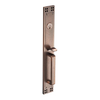 Dark Antique Copper Zinc Alloymain Door Lock Types Security Door Locks And Handles