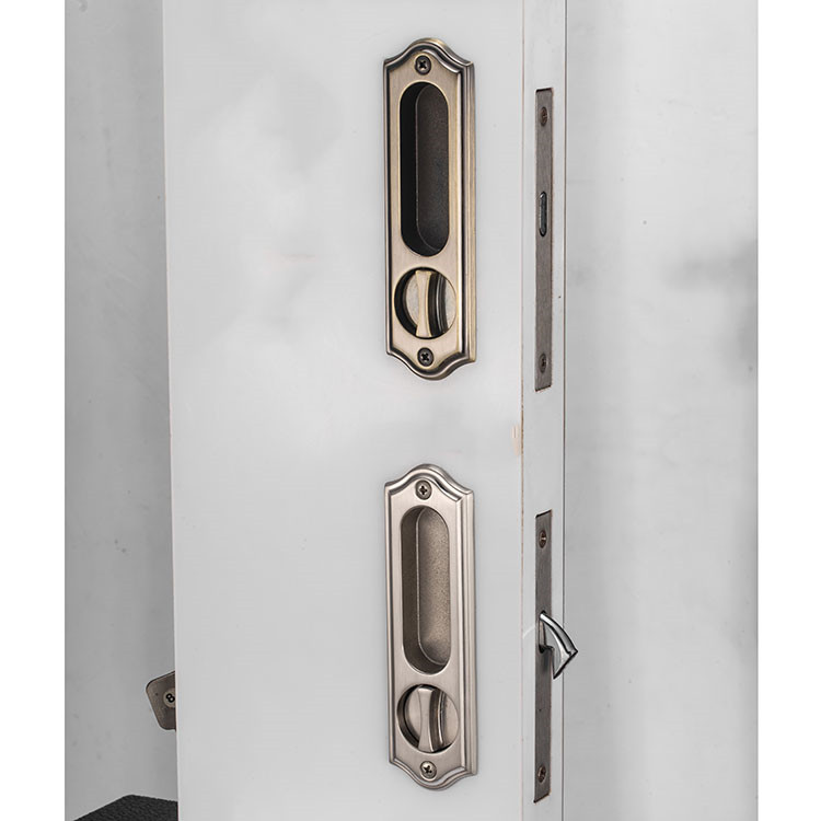 Security Key Opening Wooden Aluminium Sliding Door Mortise Hook Lock