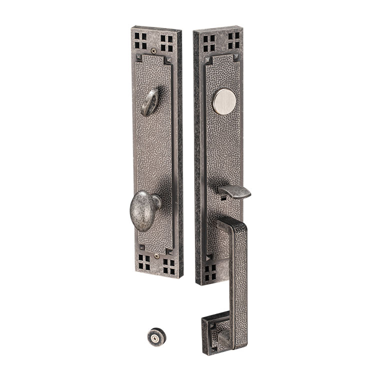 Luxury Sectional Mortise Rosette Key Door Lock Zinc Alloy Material Door Usage Handle Plate Lock High Quality Euro Lock Cylinder