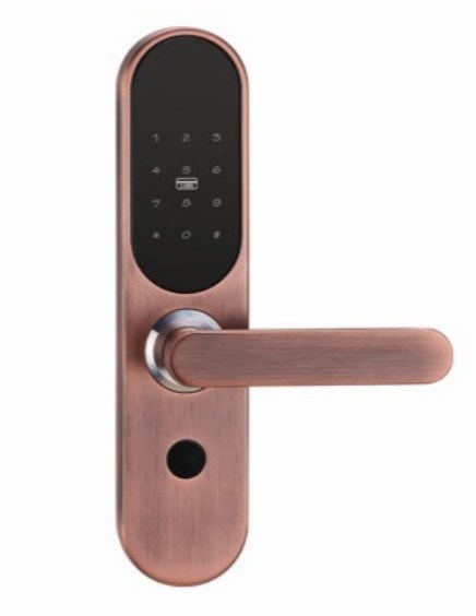 Security Digital Magnetic Code Combination Handle Hotel Smart Door Lock