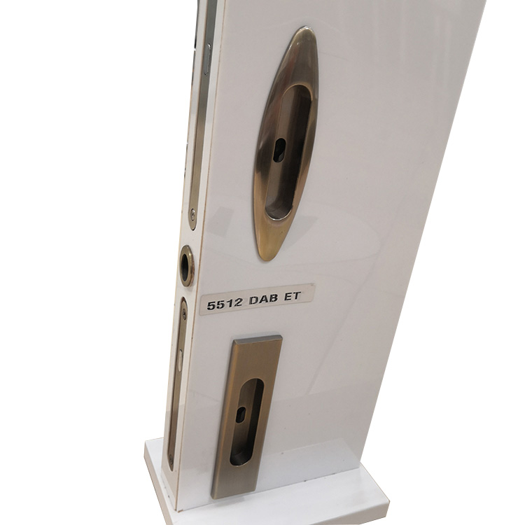 Solid Zinc Alloy Privacy Or Passage Patio Sliding Door Lock with Hook 