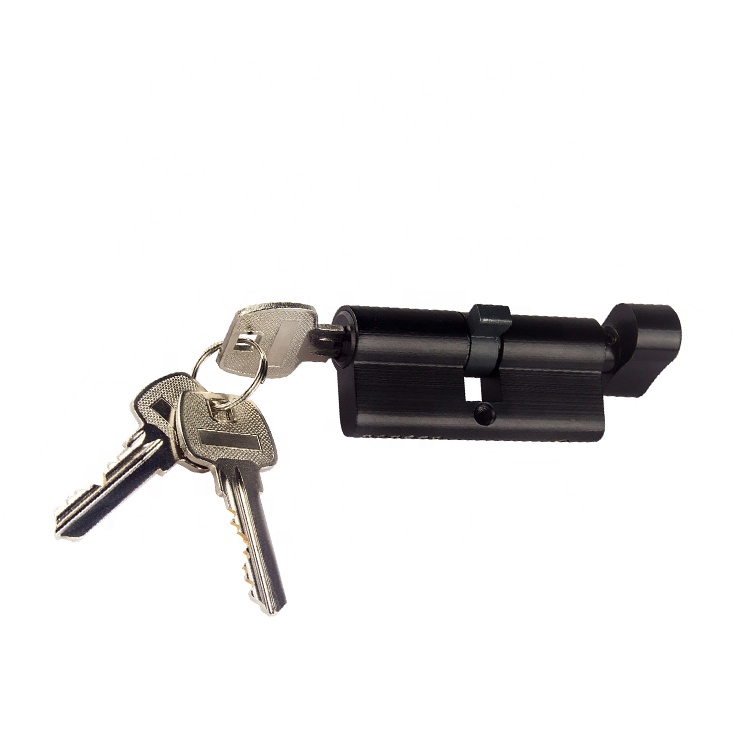 Hot Sale Door Cylinder Lock 80mm Brass Cylinder Door Lock Single Open Lock Cylinder 