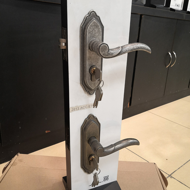 Zinc Alloy Internal Door Fittings Internal Door Handle Locks