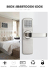 4 AA Battery Zinc Alloy Tuya WiFi Smart Metal Door Lock